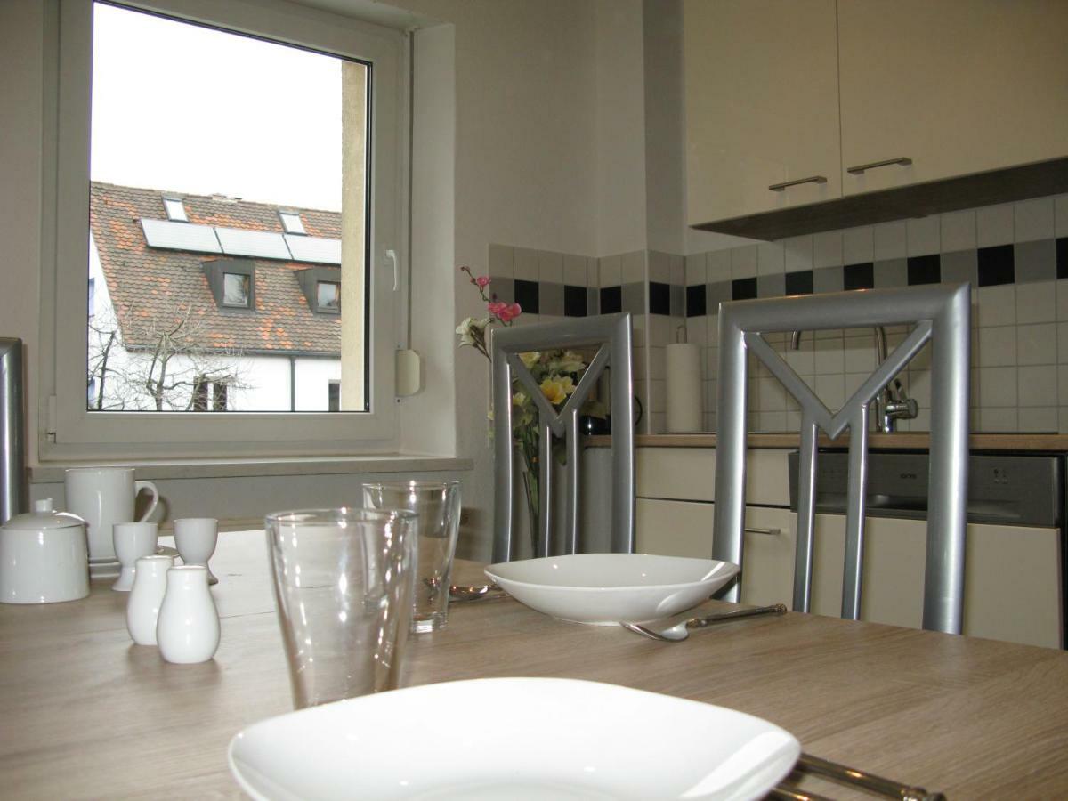 Messe-/Ferienwohnung Norymberga Zewnętrze zdjęcie